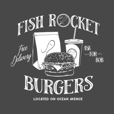 Fish Rocket Burgers Tapestry Official Bob's Burgers Merch