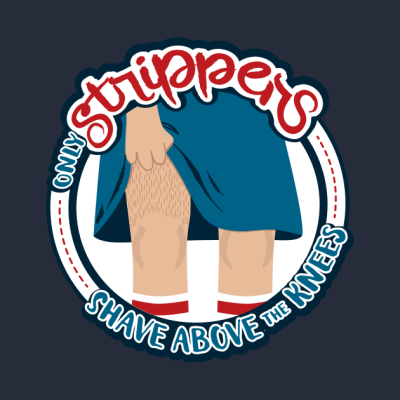 Only Strippers Shave Above The Knees Tank Top Official Bob's Burgers Merch