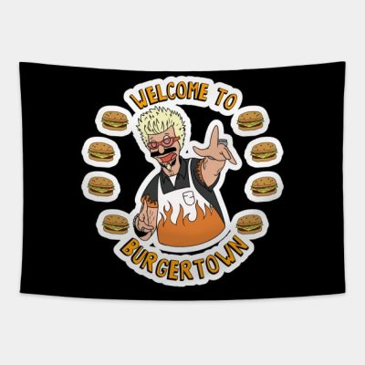 Bob Fieri Burgertow Tapestry Official Bob's Burgers Merch