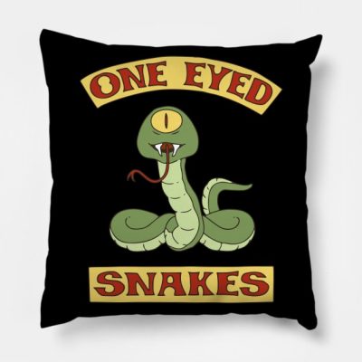 One Eyed Snakes Throw Pillow Official Bob's Burgers Merch