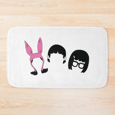 Louise & Gene & Tina Bath Mat Official Bob's Burgers Merch