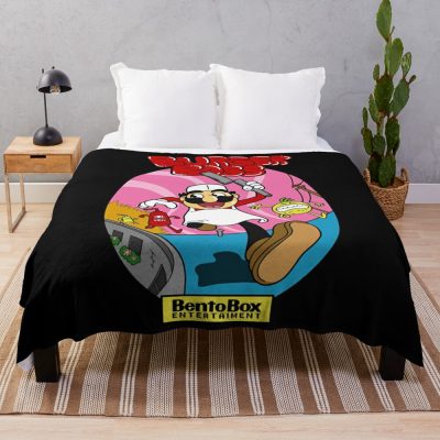 Burger Boss Throw Blanket Official Bob's Burgers Merch