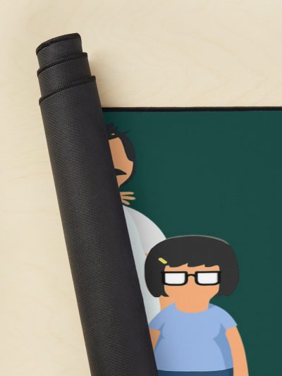 Minimal Belchers Mouse Pad Official Cow Anime Merch